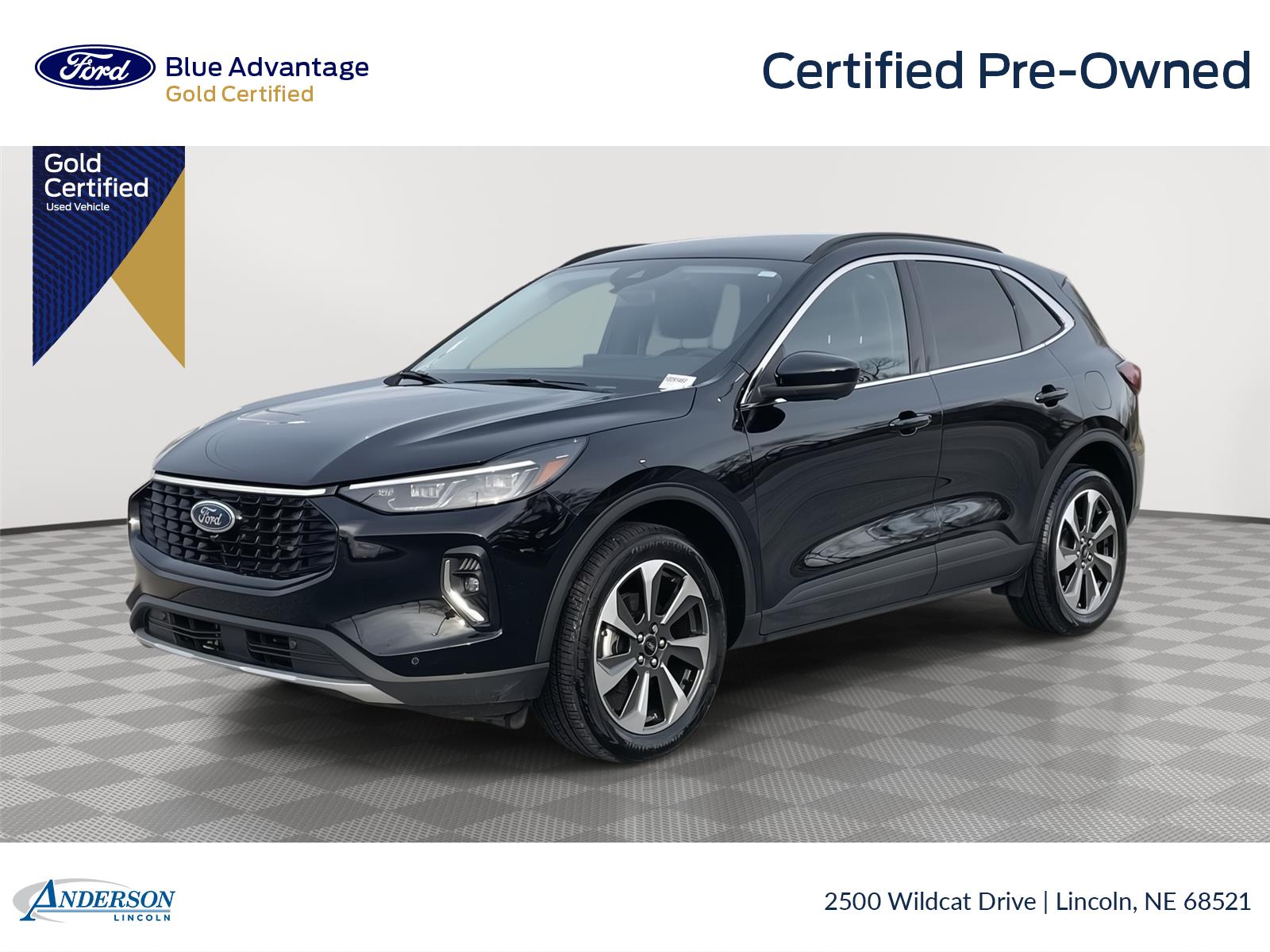 Agate Black 2023 Ford Escape Platinum AWD SUV / Crossover All-Wheel Drive 8-Speed Automatic