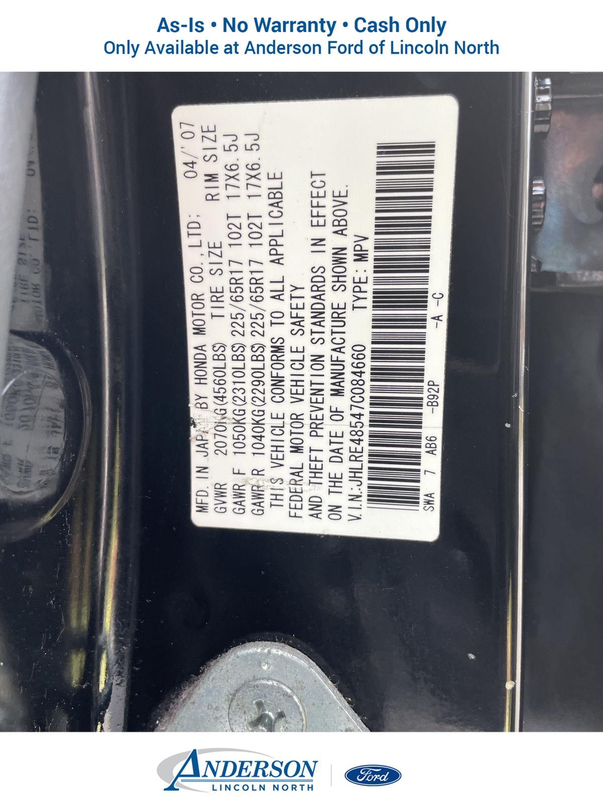 Used 2007 Honda CR-V for sale in Lincoln NE