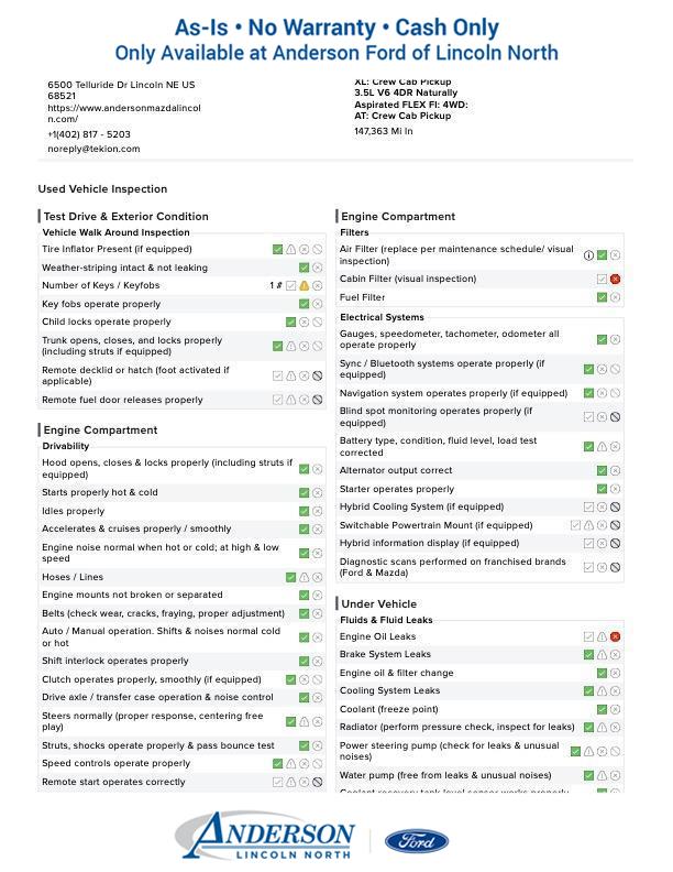 Used 2016 Ford F-150 for sale in Lincoln NE