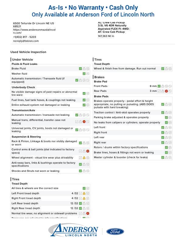 Used 2016 Ford F-150 for sale in Lincoln NE