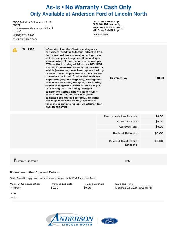 Used 2016 Ford F-150 for sale in Lincoln NE