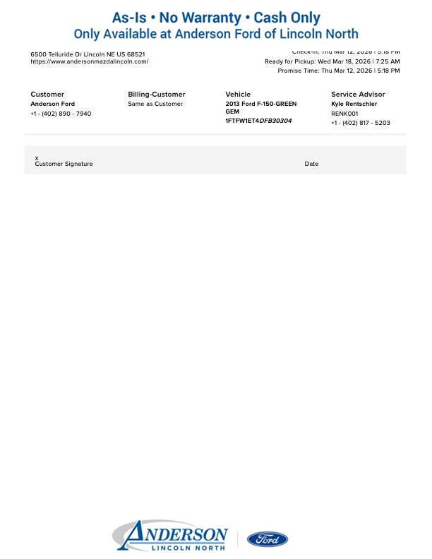 Pre-Owned 2013 Ford F-150 for sale in Lincoln NE