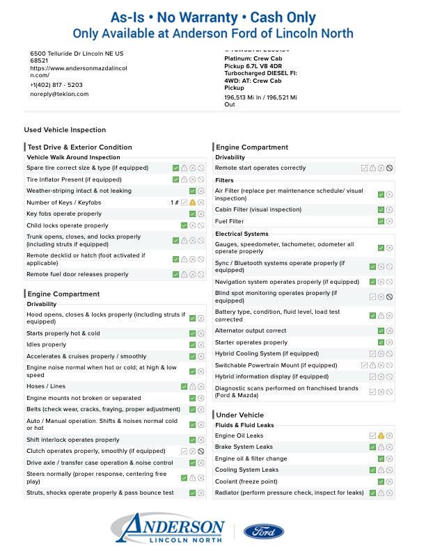 Used 2015 Ford Super Duty F-350 for sale in Lincoln NE