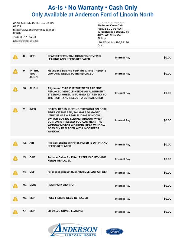 Used 2015 Ford Super Duty F-350 for sale in Lincoln NE