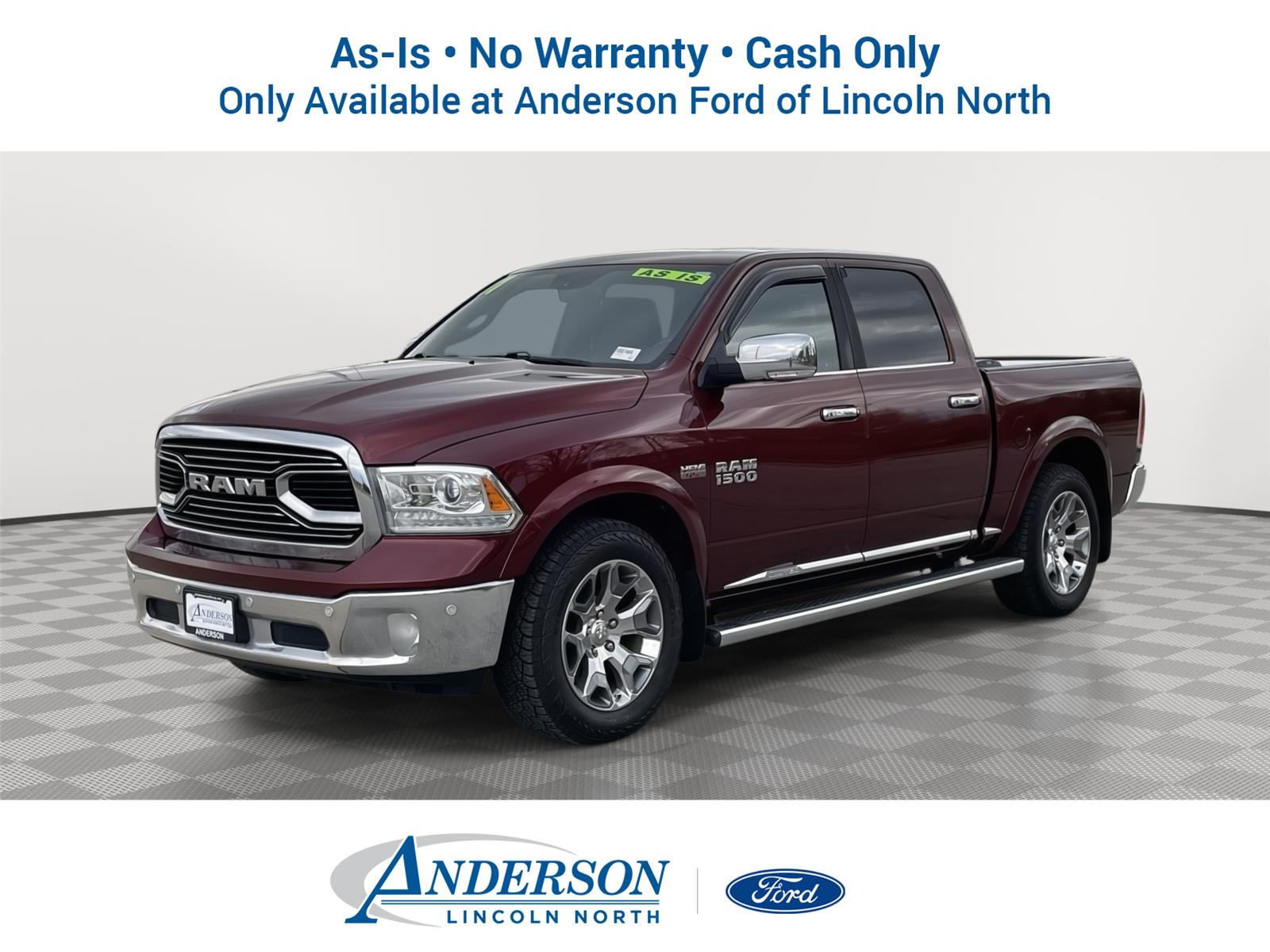2017 RAM 1500 Laramie Limited Crew Cab 4WD