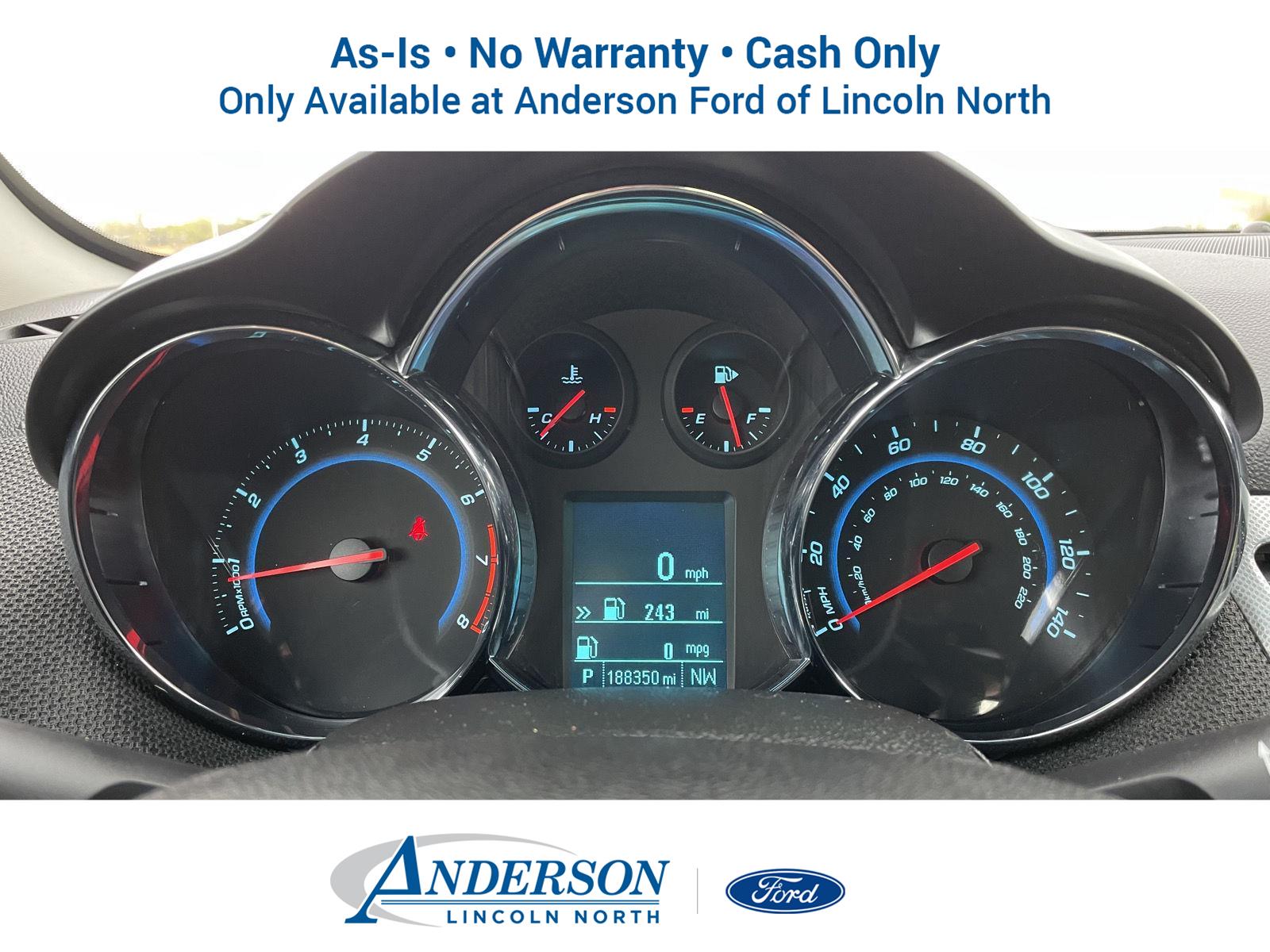 Used 2012 Chevrolet Cruze for sale in Lincoln NE