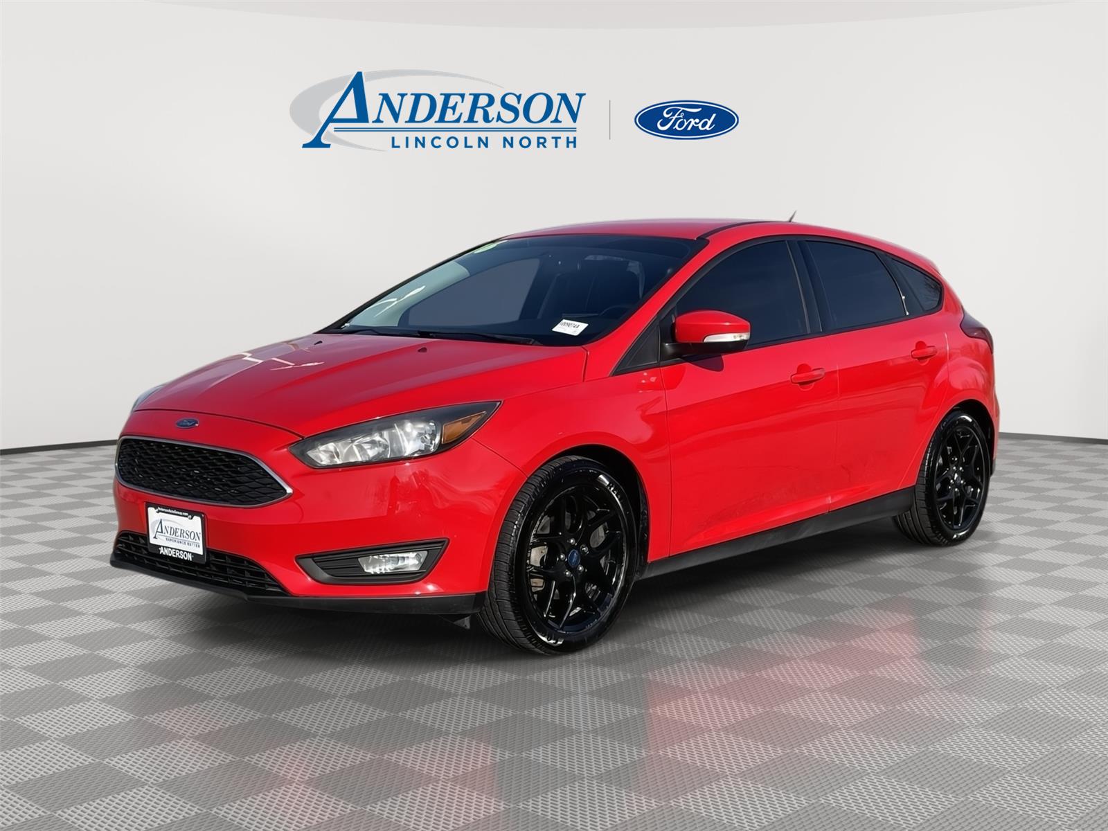Race Red 2016 Ford Focus SE Hatchback Hatchback Front-Wheel Drive Automatic