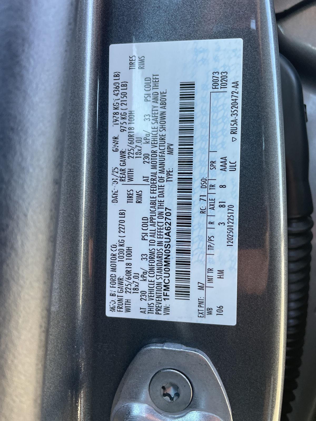 Used 2025 Ford Escape for sale in Lincoln NE