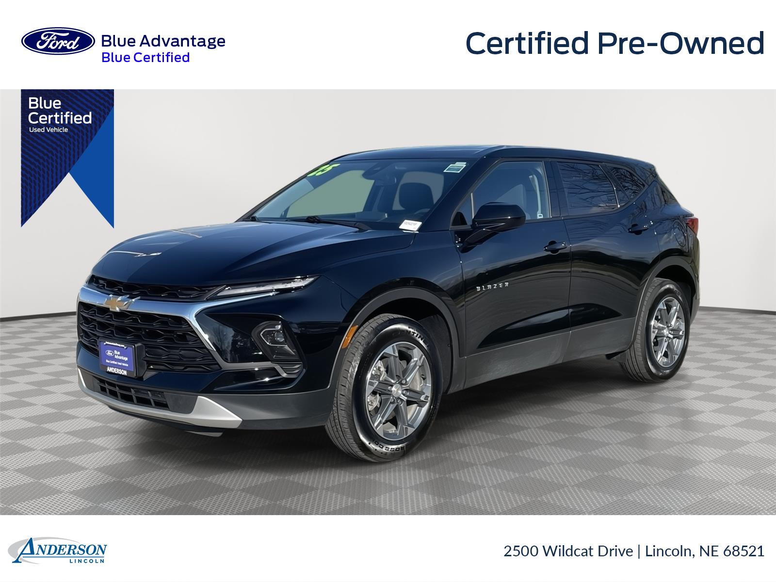 Black 2025 Chevrolet Blazer SUV / Crossover All-Wheel Drive 9-Speed Automatic