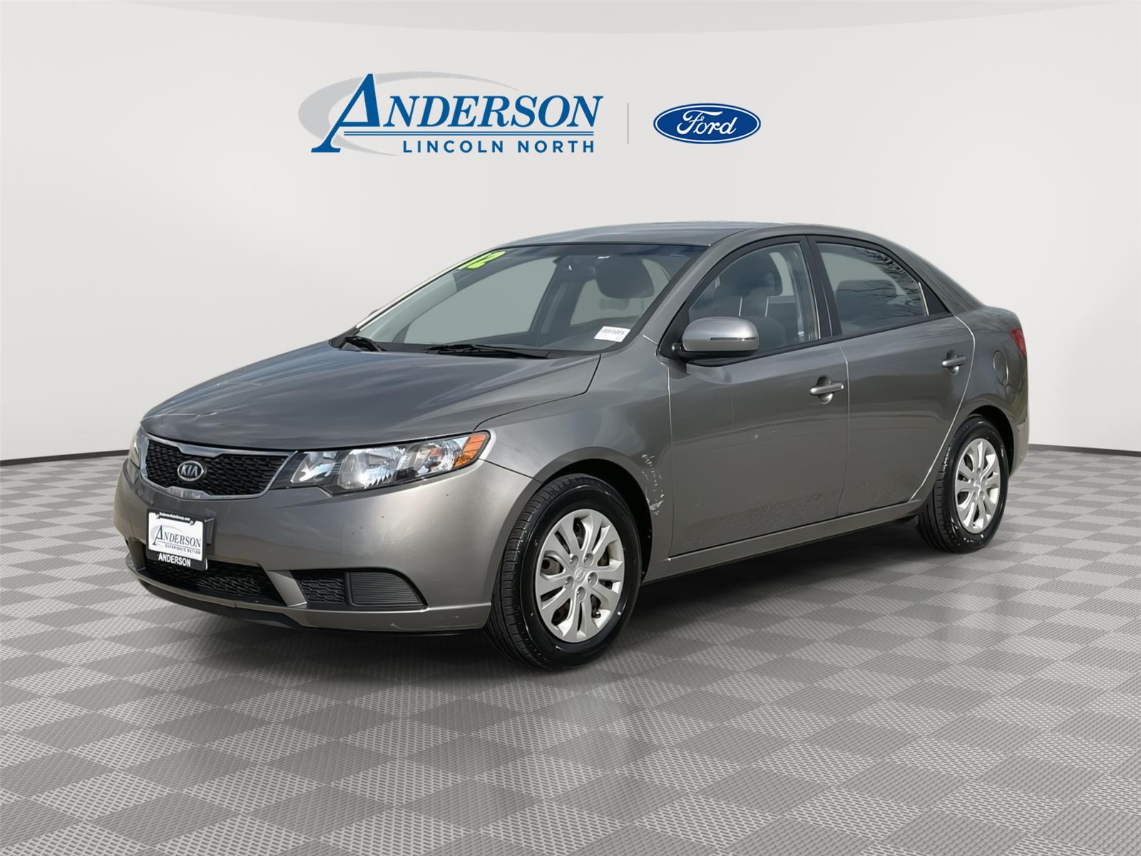 Titanium Silver 2012 Kia Forte EX Sedan Front-Wheel Drive Automatic