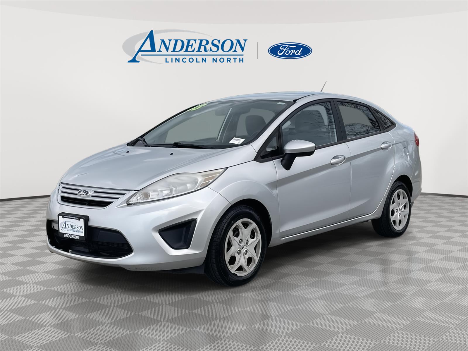 Ingot Silver Metallic 2013 Ford Fiesta S Sedan Front-Wheel Drive 6-Speed Automatic