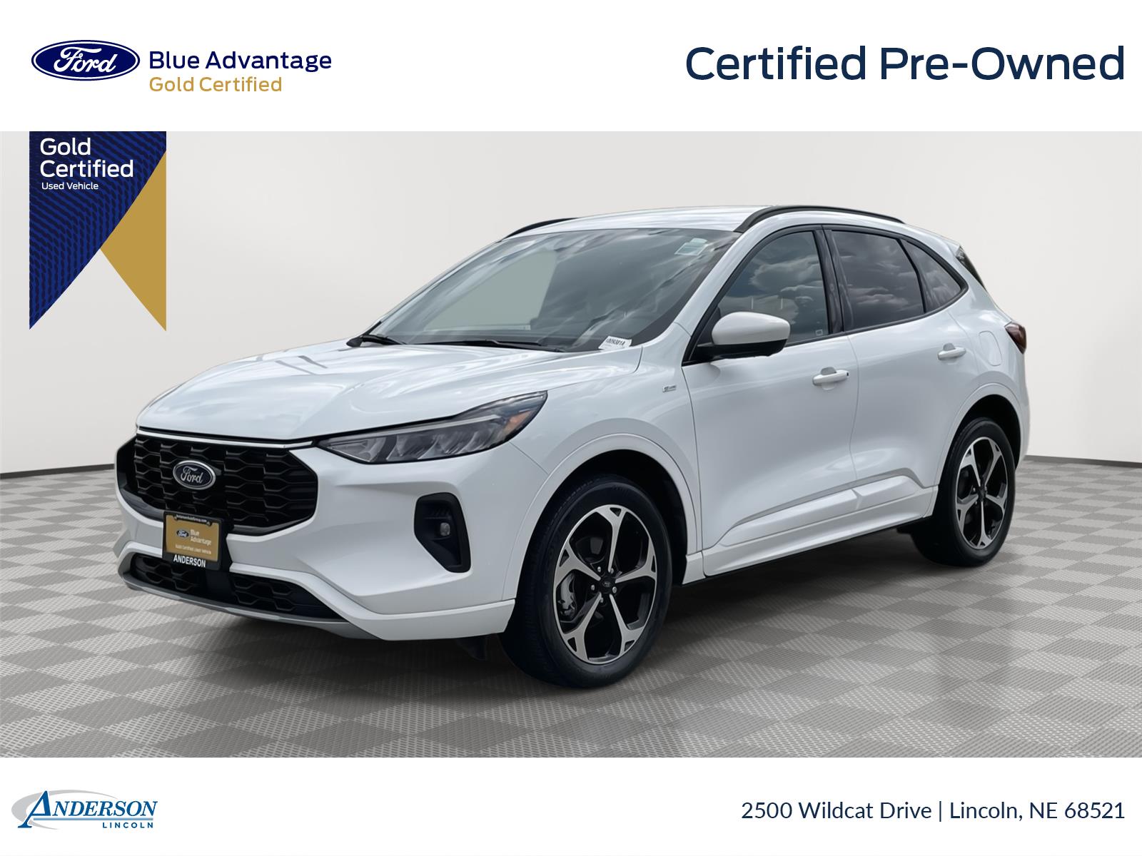 Oxford White 2023 Ford Escape ST-Line Select AWD SUV / Crossover All-Wheel Drive 8-Speed Automatic