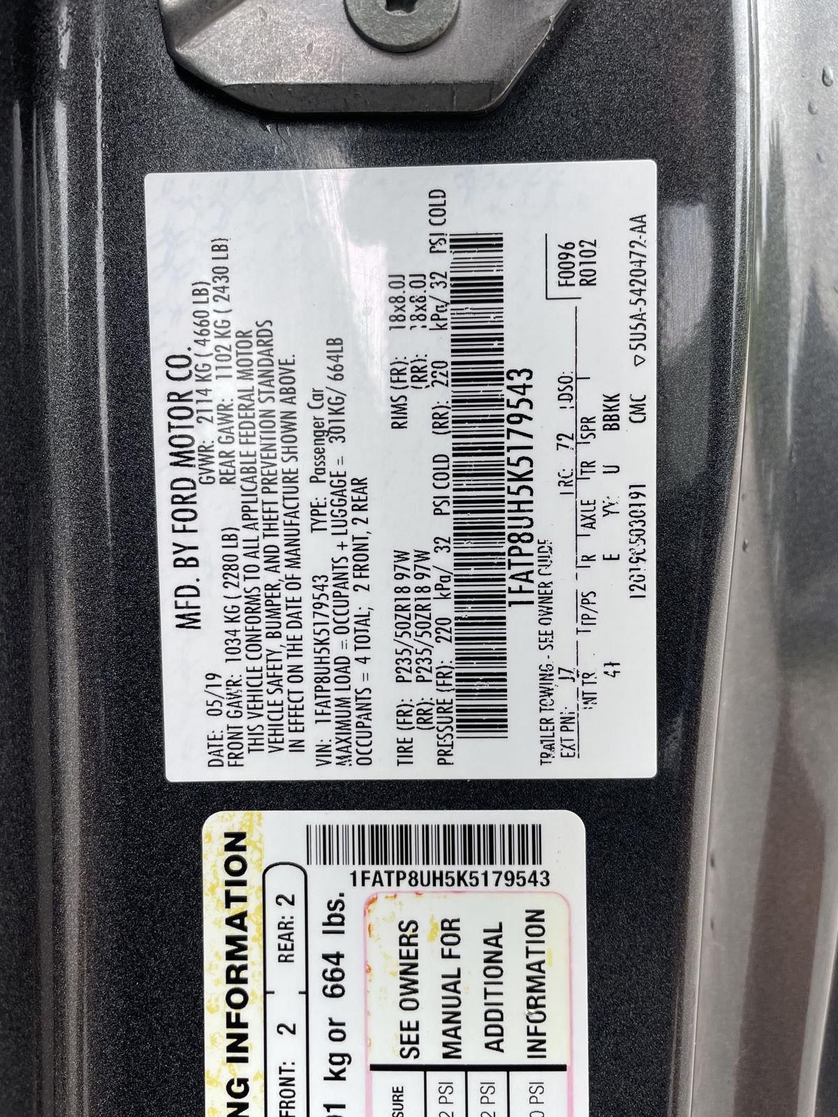 Used 2019 Ford Mustang for sale in Lincoln NE
