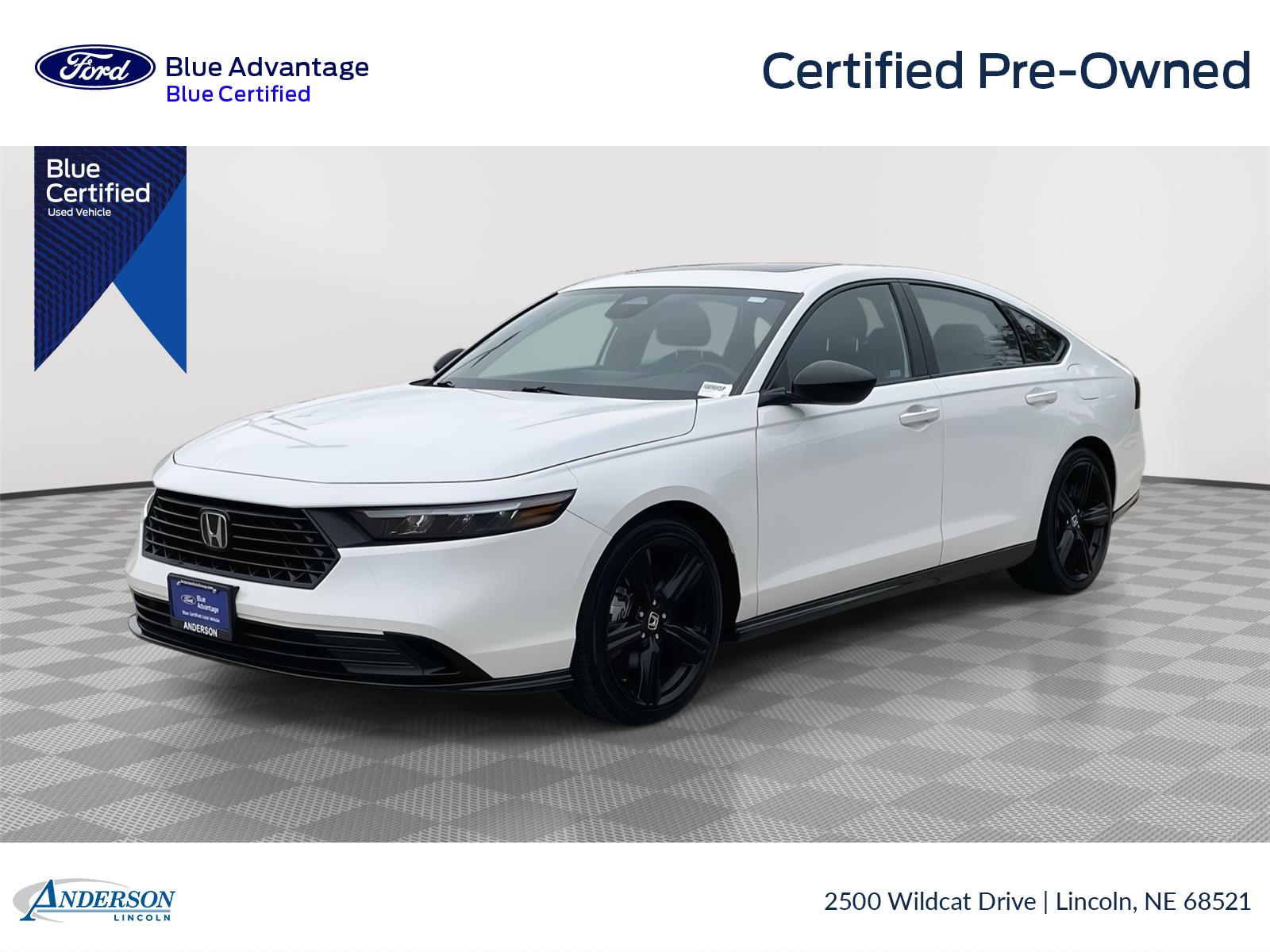 Platinum White Pearl 2025 Honda Accord Hybrid Sport-L FWD Sedan Front-Wheel Drive 1-Speed Dual Clutch