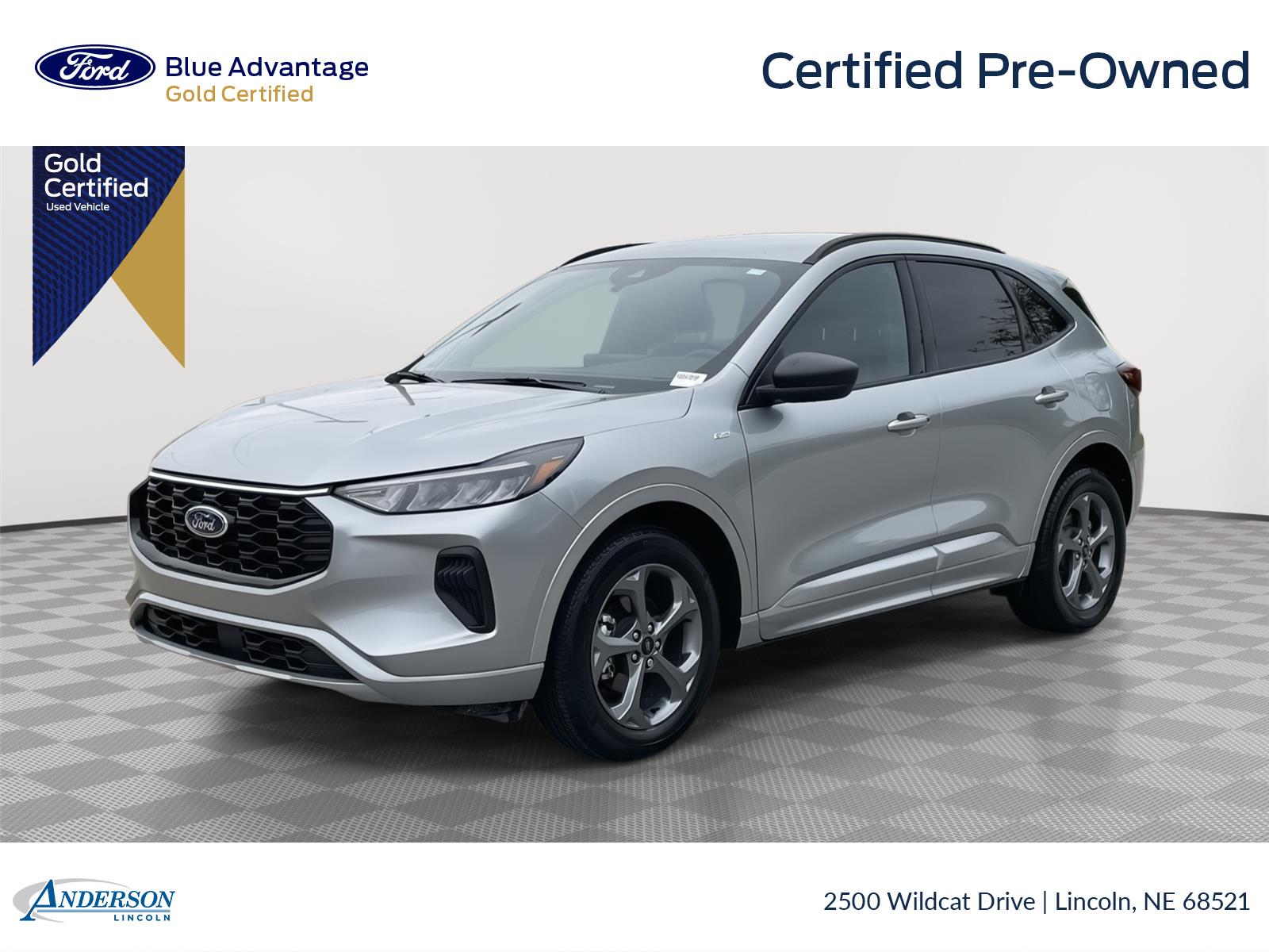 Iconic Silver 2023 Ford Escape SUV / Crossover All-Wheel Drive 8-Speed Automatic
