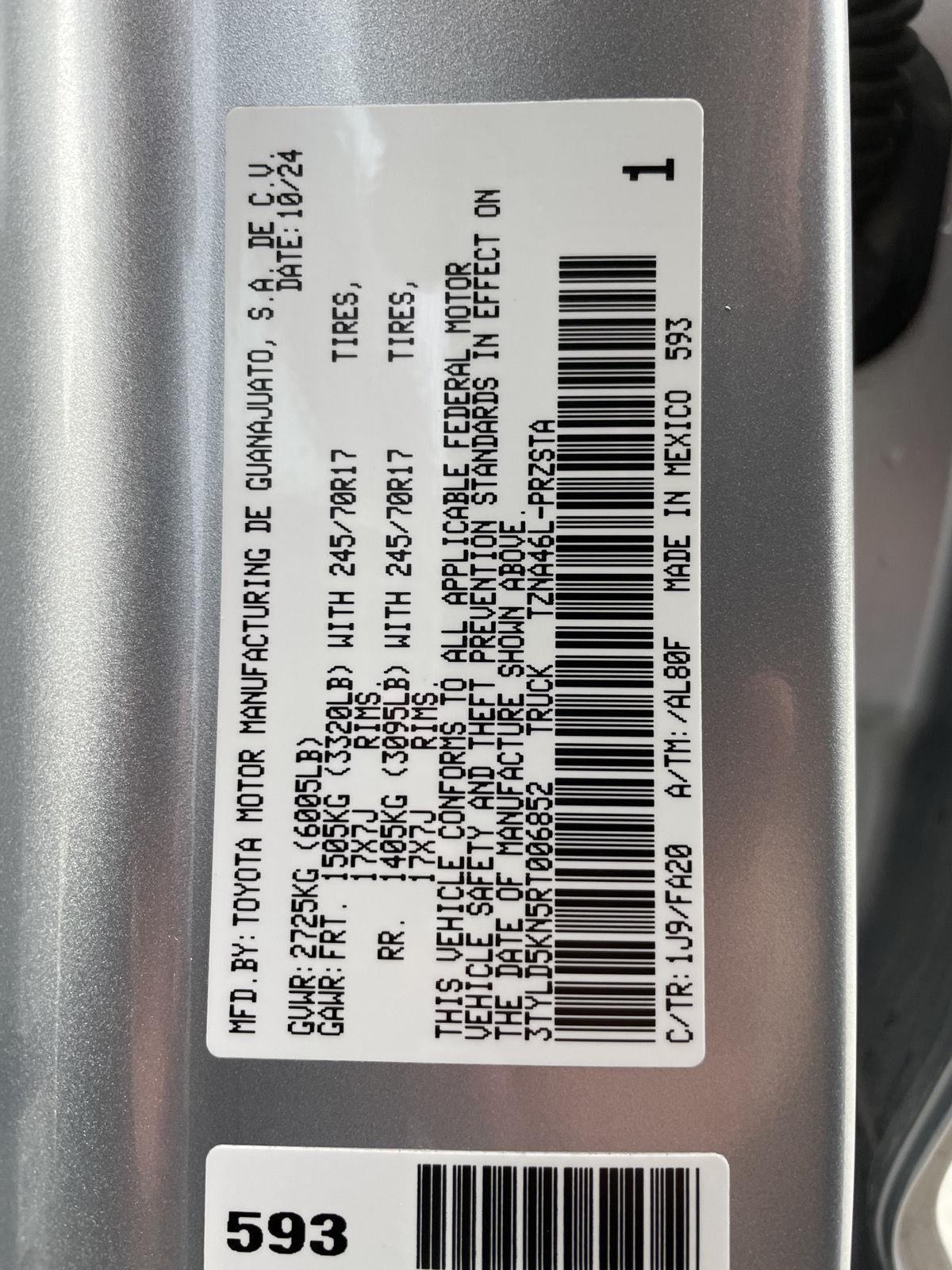 Used 2024 Toyota Tacoma for sale in Lincoln NE