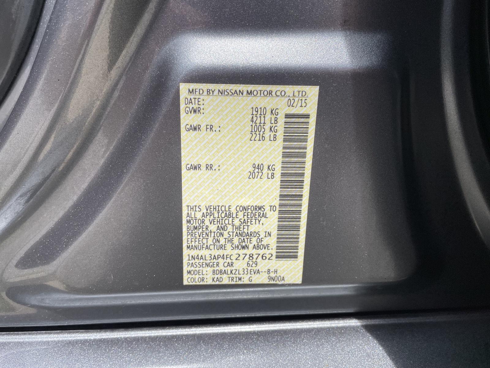 Used 2015 Nissan Altima for sale in Lincoln NE