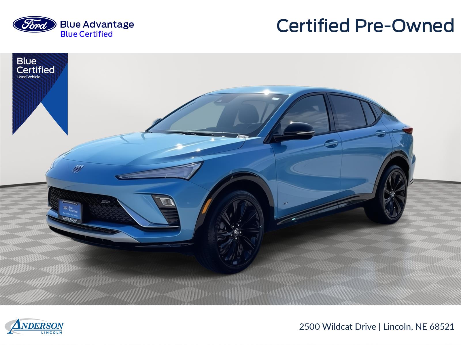 Teal (Aquamarine Blue Metallic) 2025 Buick Envista SUV / Crossover Front-Wheel Drive 6-Speed Automatic