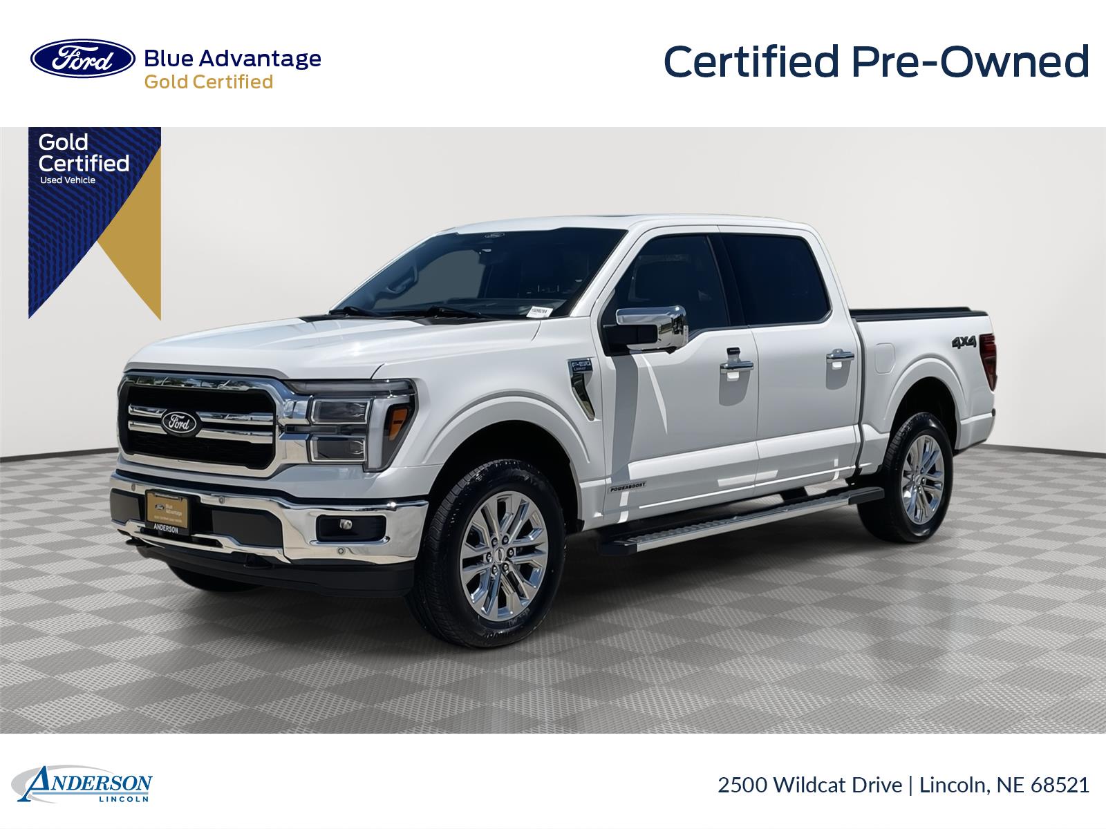  2025 Ford F-150 Lariat SuperCrew 4WD   