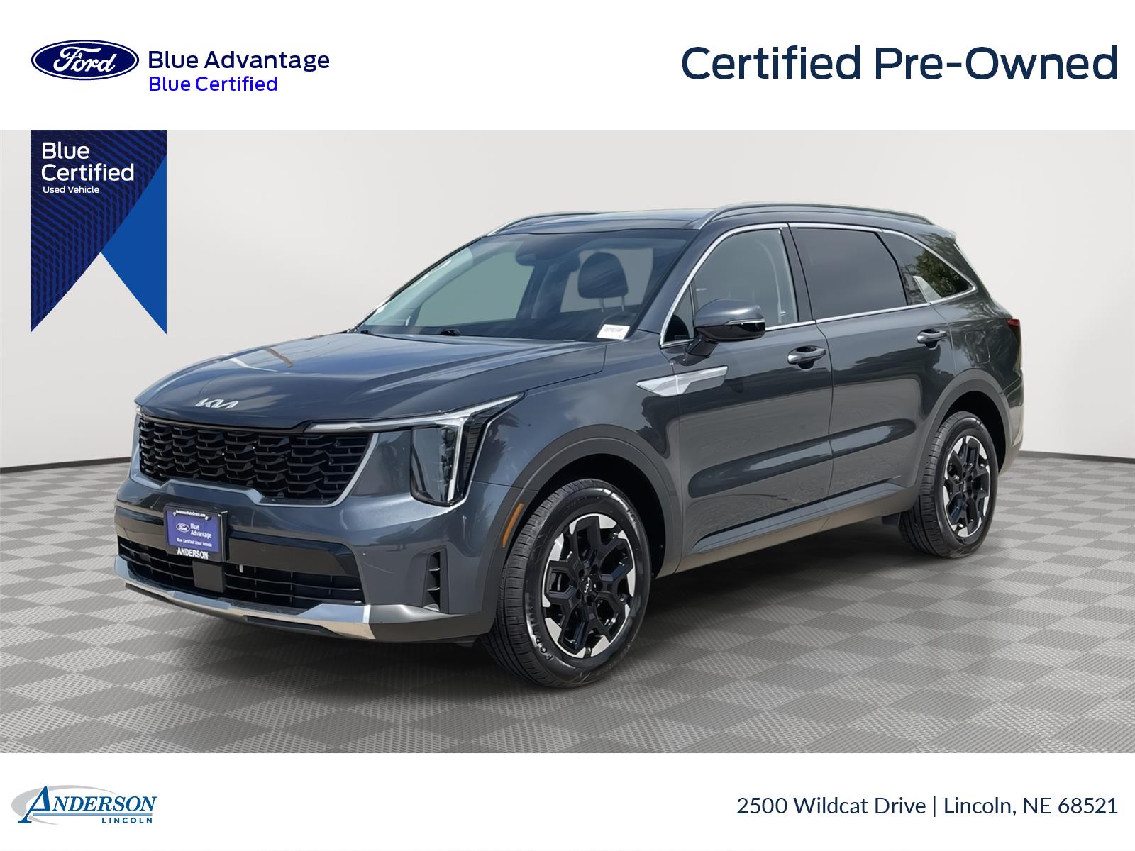 Gravity Gray 2024 Kia Sorento SUV / Crossover All-Wheel Drive 8-Speed Automatic