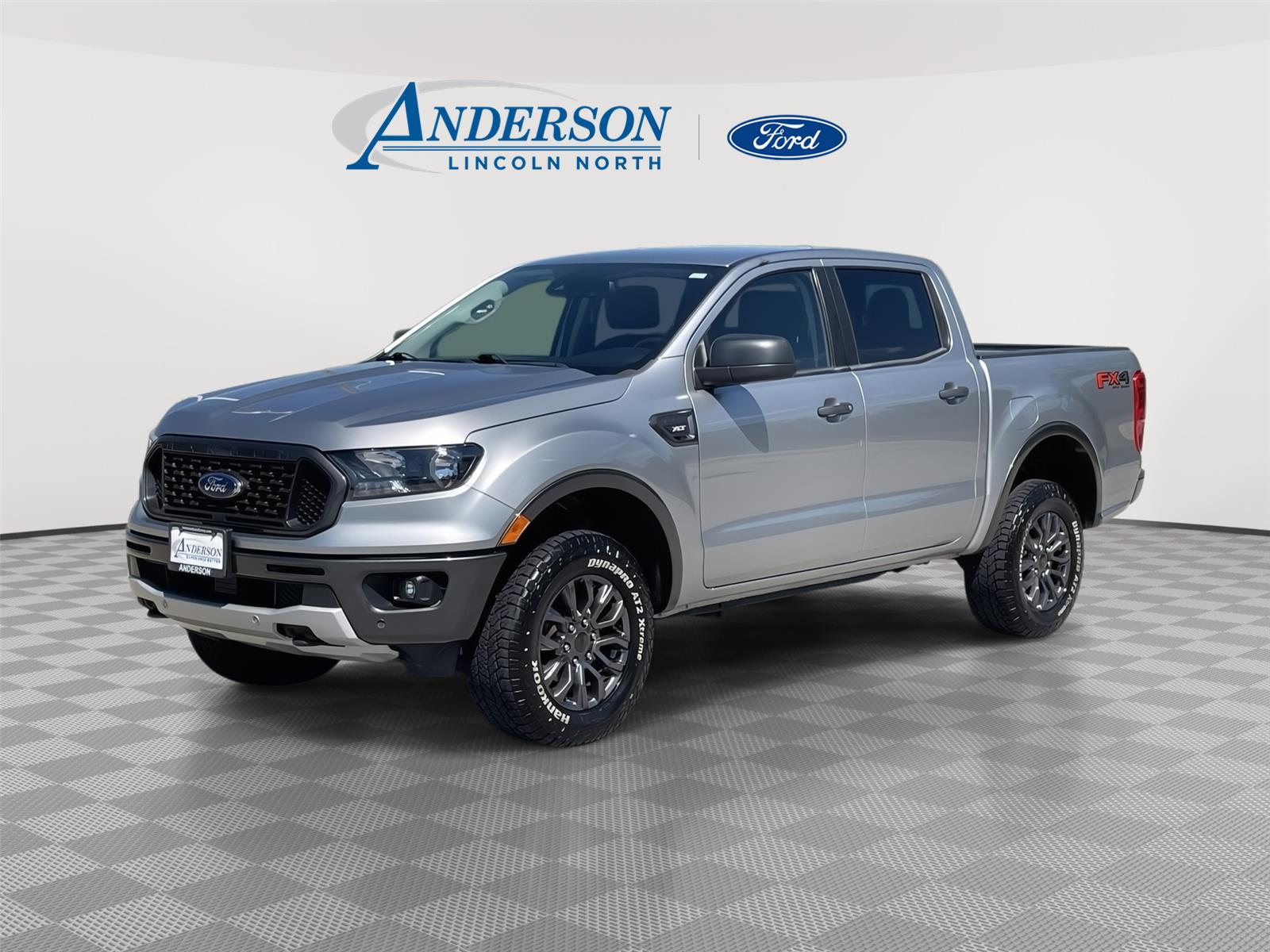 Iconic Silver 2020 Ford Ranger Pickup Truck Four-Wheel Drive Automatic