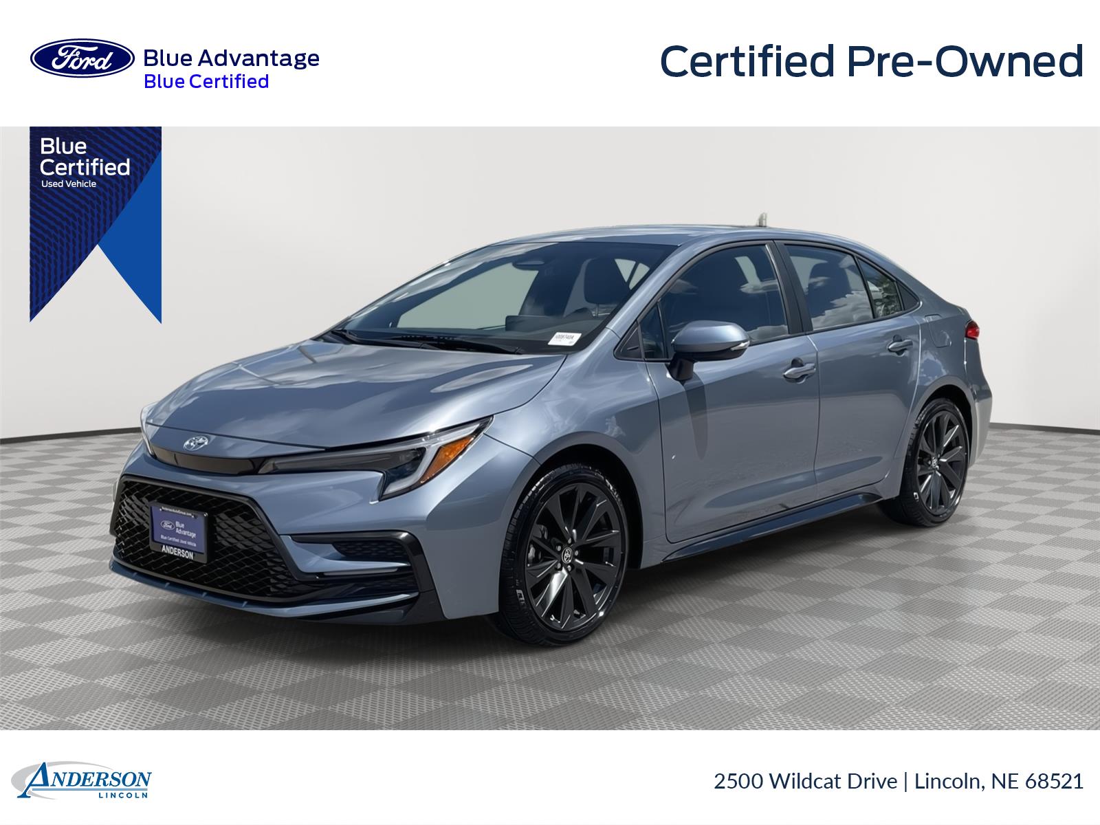 Celestite 2026 Toyota Corolla Sedan Front-Wheel Drive Continuously Variable Transmission