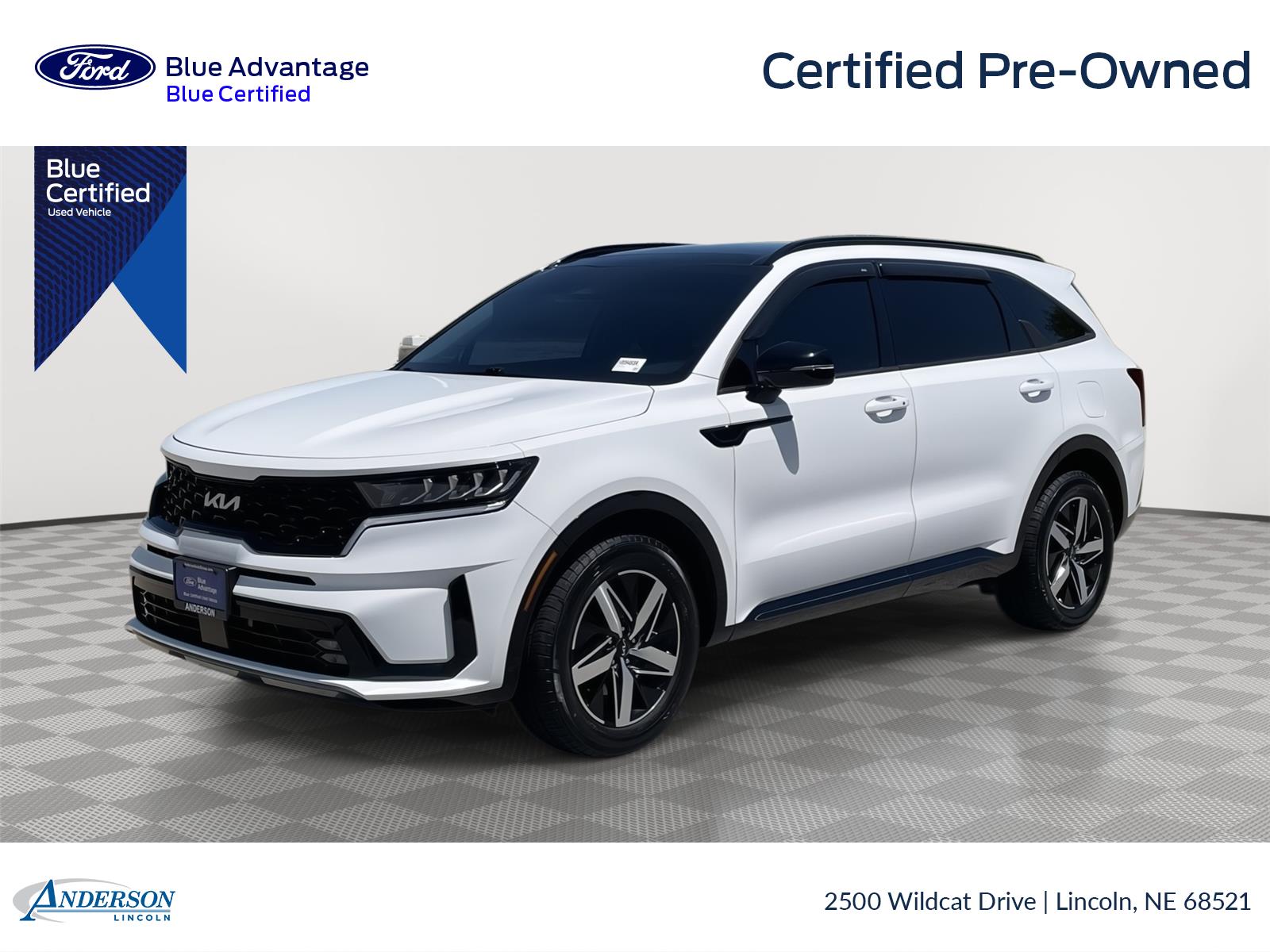 Glacial White Pearl 2022 Kia Sorento SUV / Crossover Front-Wheel Drive Automatic