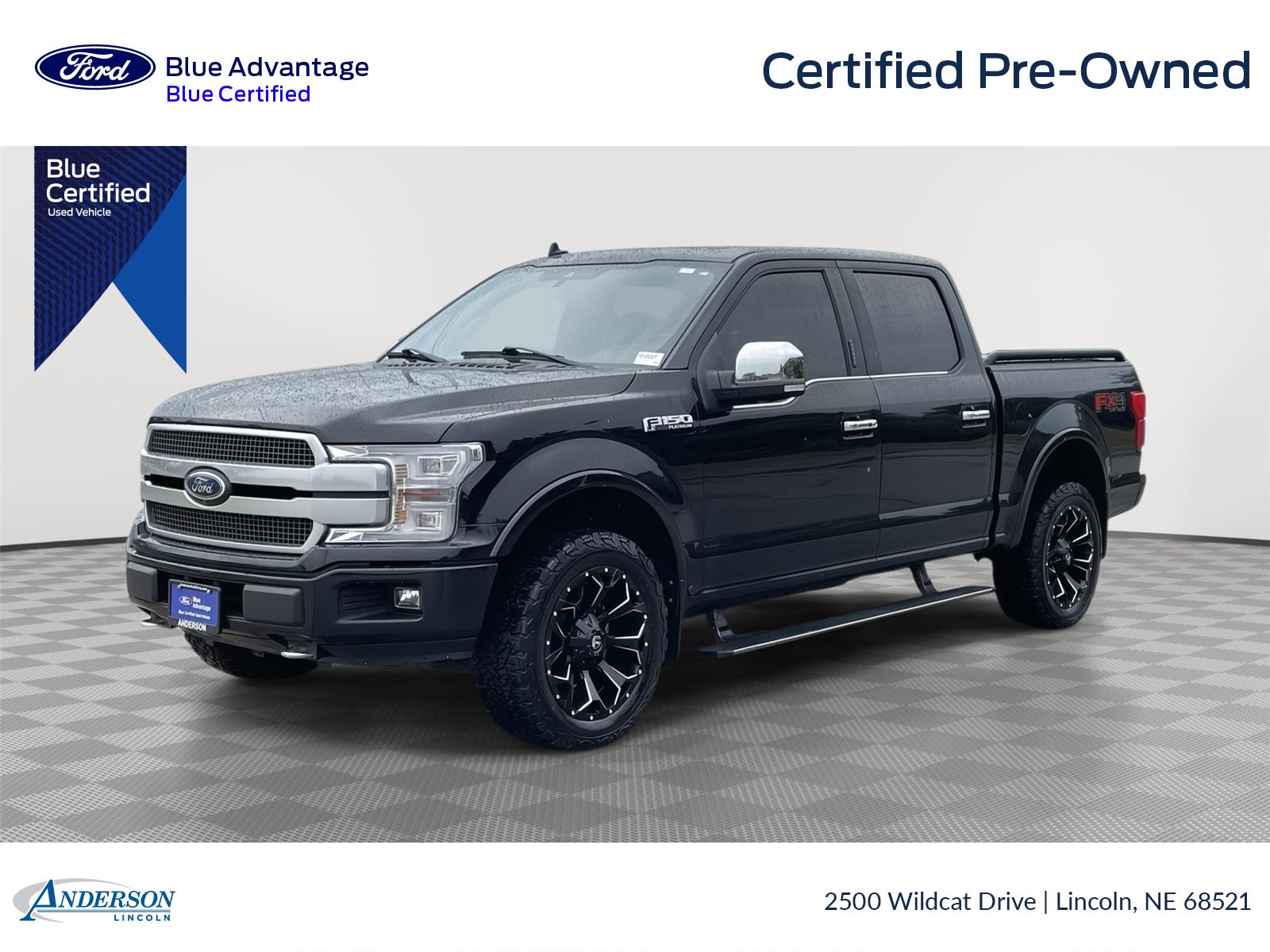Agate Black 2020 Ford F-150 Pickup Truck Four-Wheel Drive Automatic