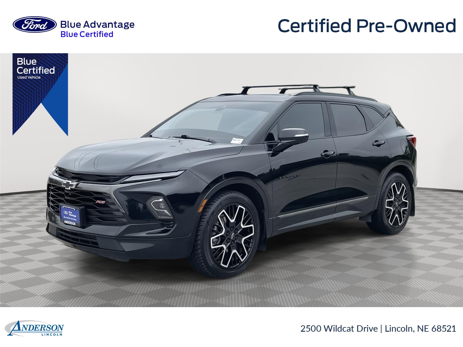 Black 2024 Chevrolet Blazer SUV / Crossover All-Wheel Drive 9-Speed Automatic