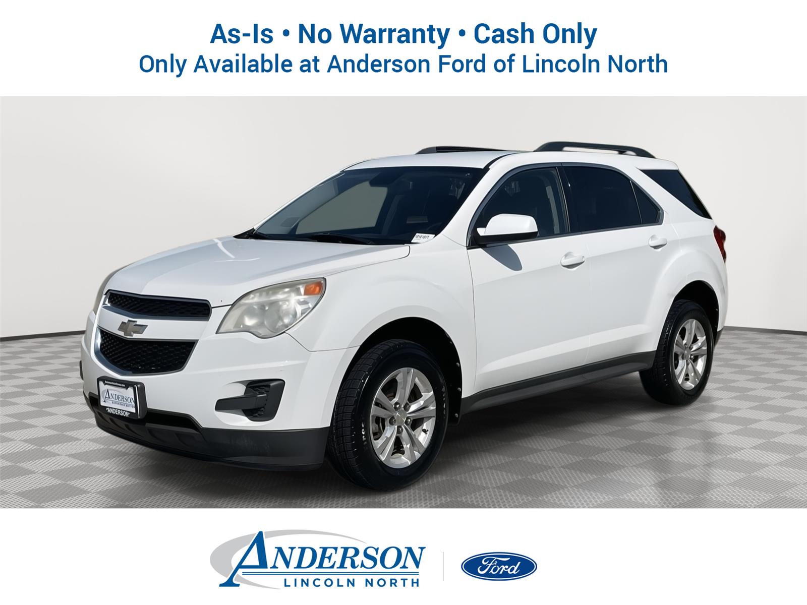 Summit White 2012 Chevrolet Equinox SUV / Crossover Front-Wheel Drive 6-Speed Automatic Overdrive