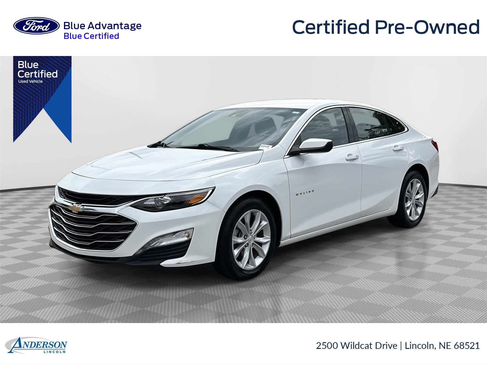 Summit White 2025 Chevrolet Malibu Sedan Front-Wheel Drive Continuously Variable Transmission