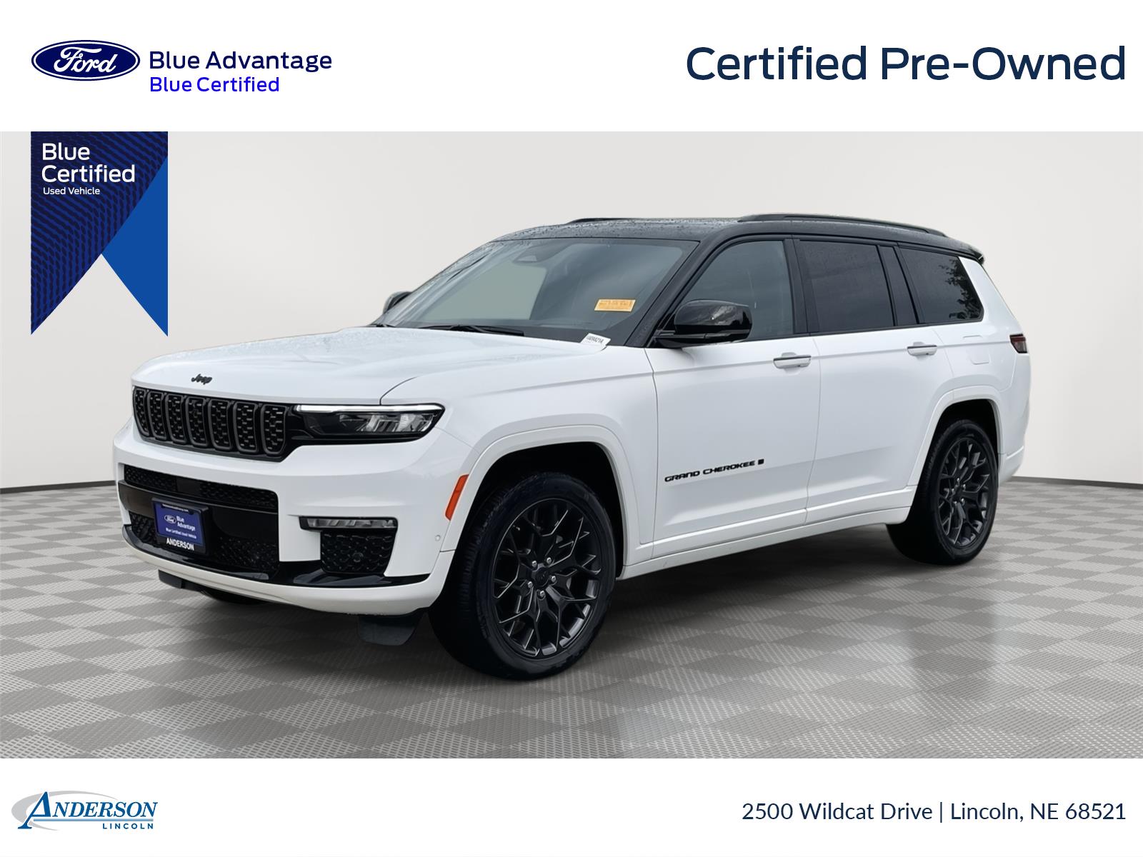 Bright White Clearcoat 2025 Jeep Grand Cherokee L SUV / Crossover Four-Wheel Drive 8-Speed Automatic