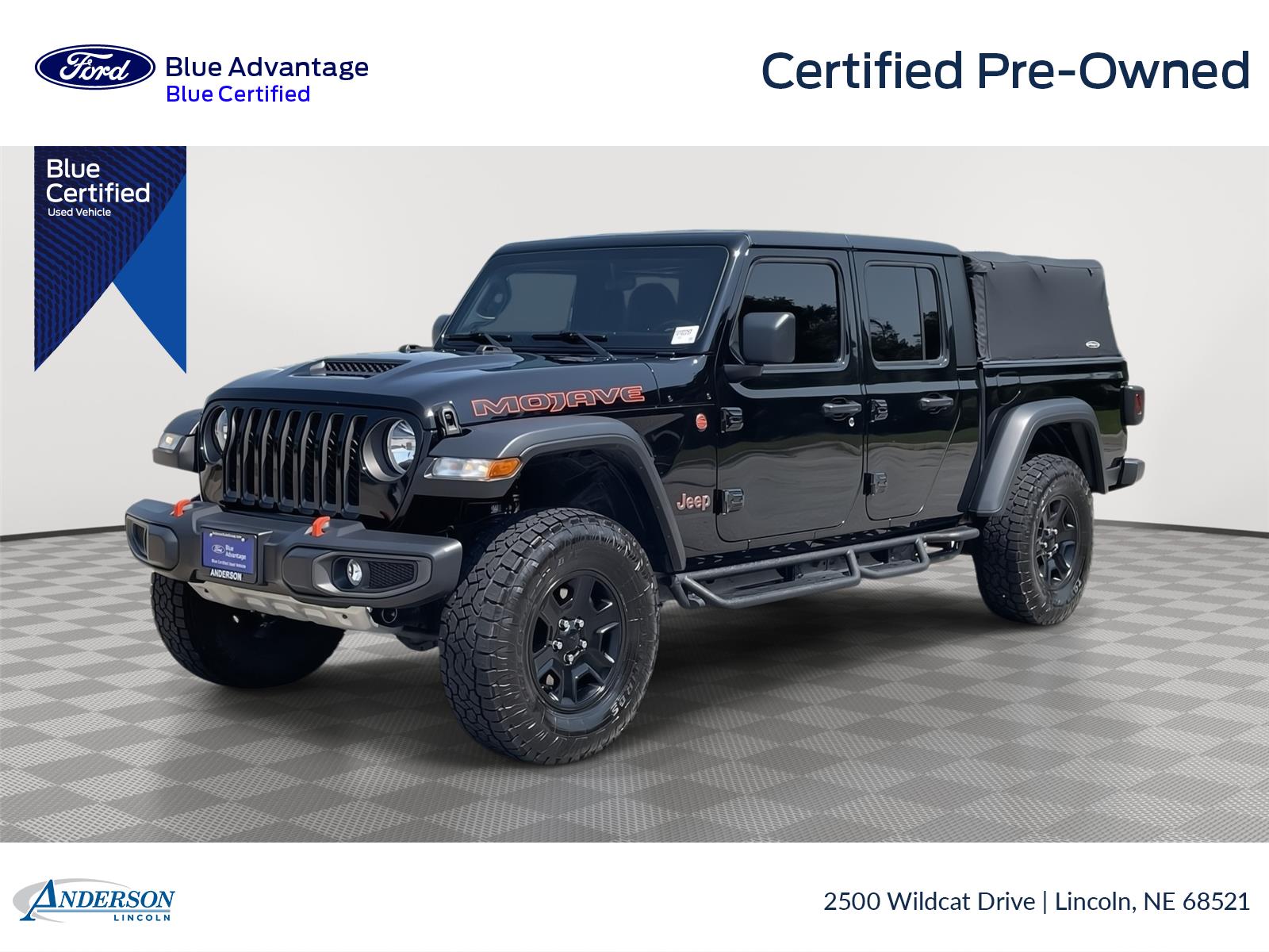 Black Clearcoat 2021 Jeep Gladiator Pickup Truck Four-Wheel Drive 8-Speed Automatic
