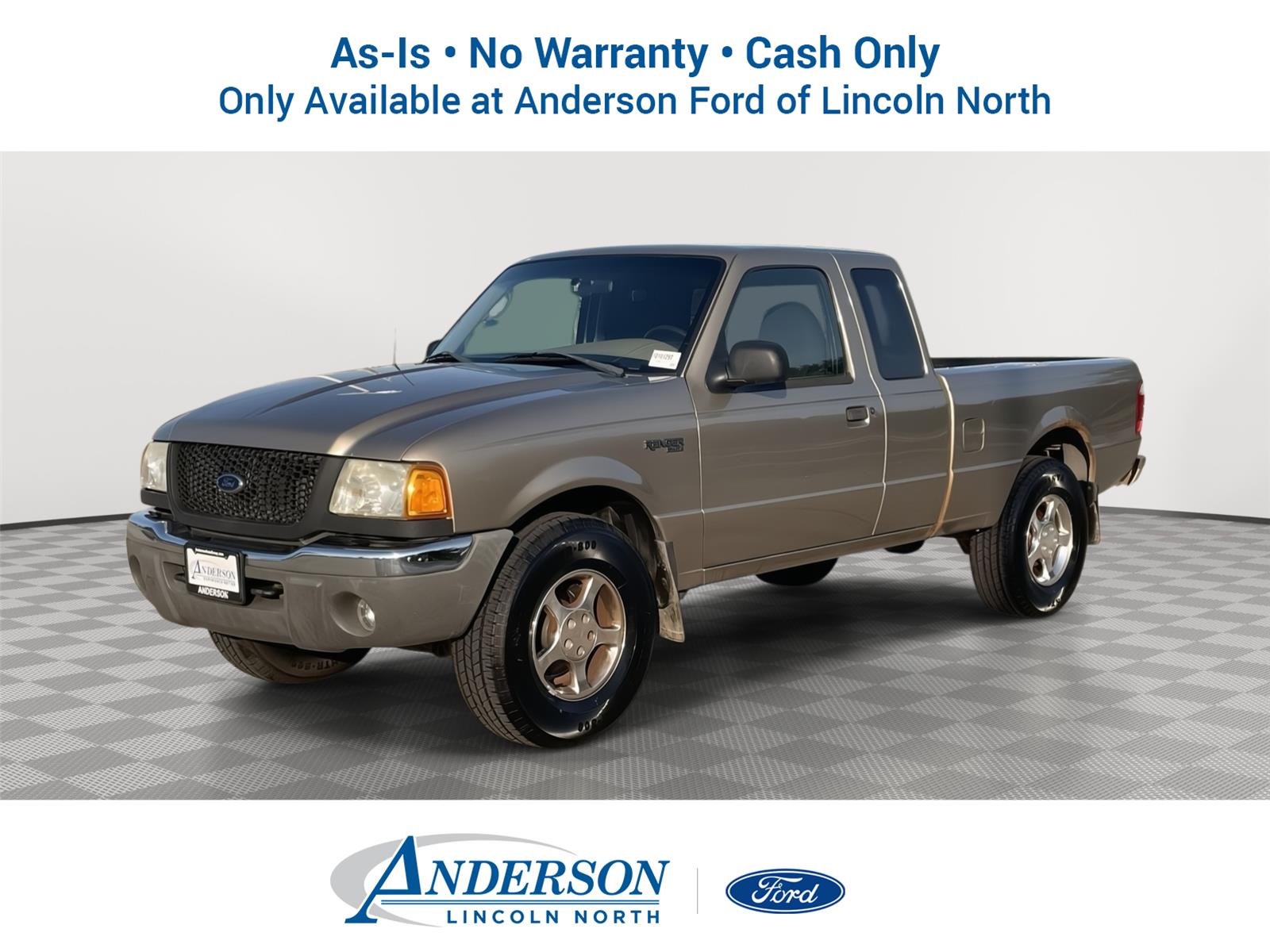 2003 Ford Ranger Pickup Truck Four-Wheel Drive 5-Speed Manual Overdrive