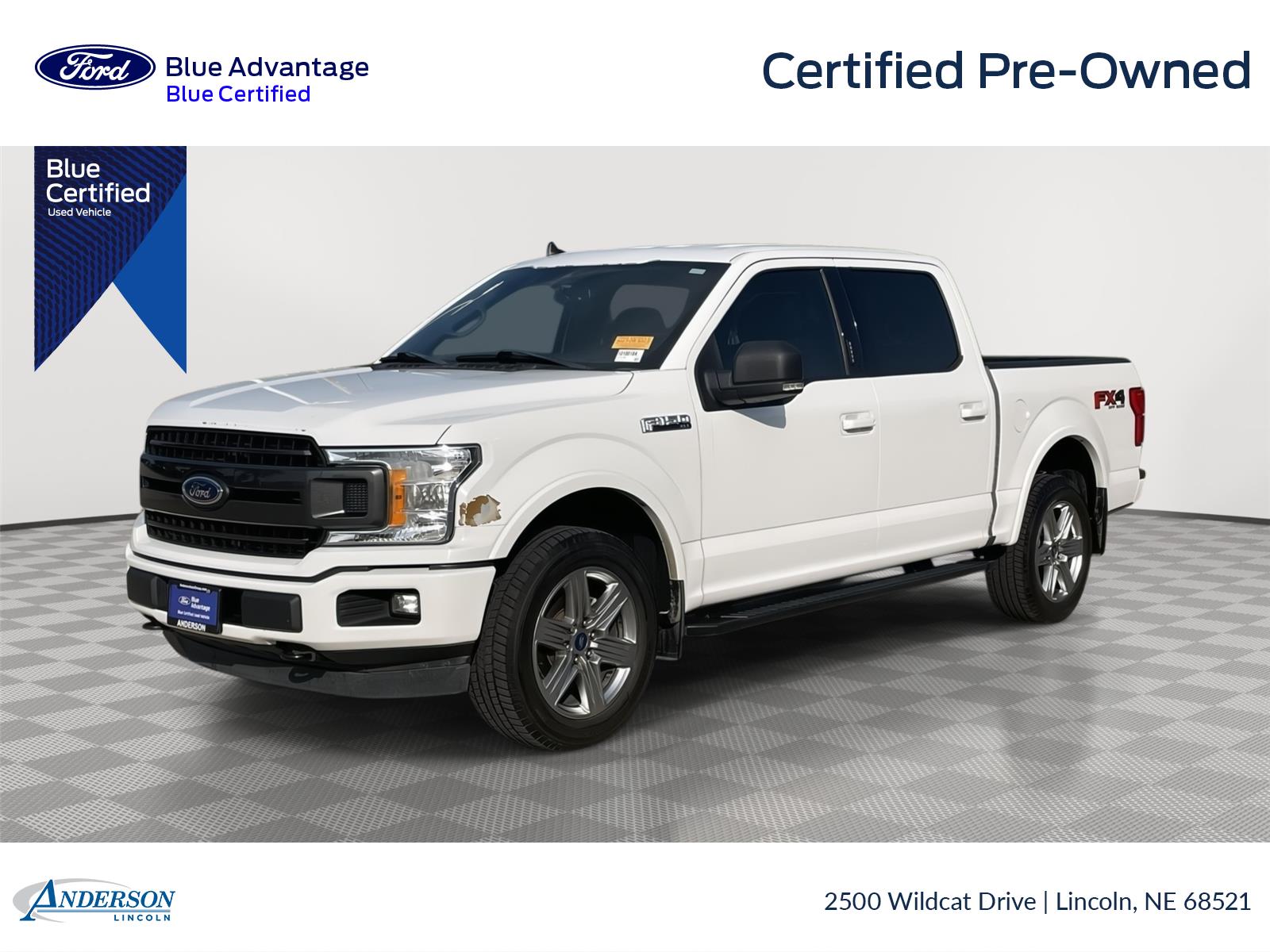 Oxford White 2019 Ford F-150 Pickup Truck Four-Wheel Drive Automatic