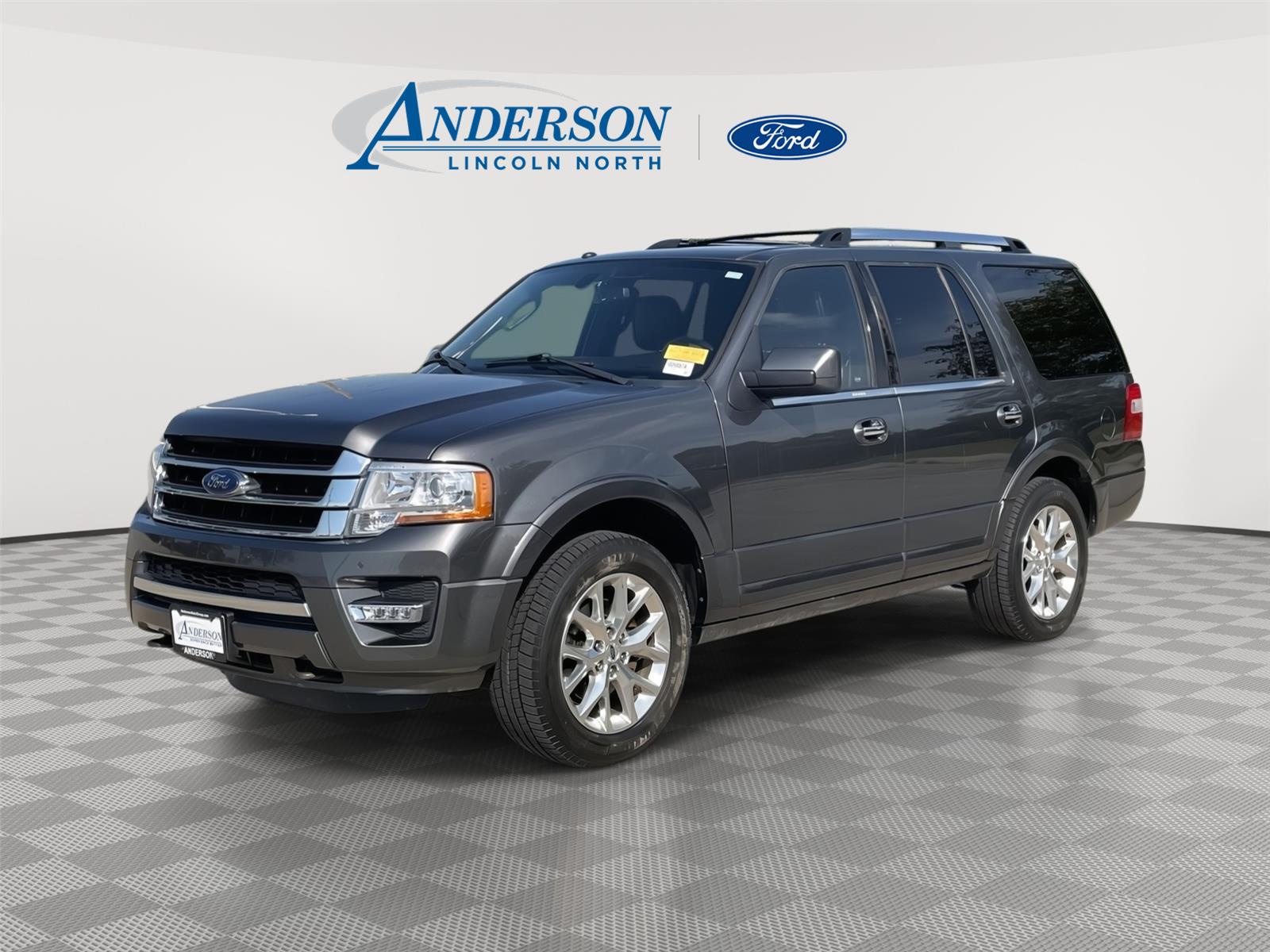 Gray (Magnetic Metallic) 2015 Ford Expedition SUV / Crossover Four-Wheel Drive 6-Speed Automatic