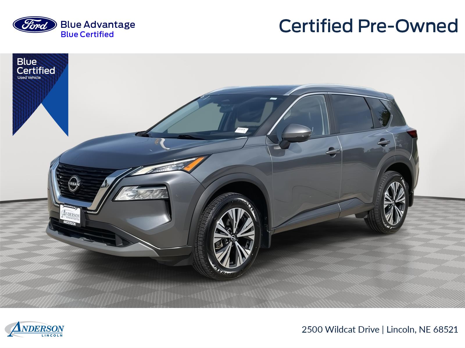 Gray (Gun Metallic) 2023 Nissan Rogue SUV / Crossover All-Wheel Drive Continuously Variable Transmission