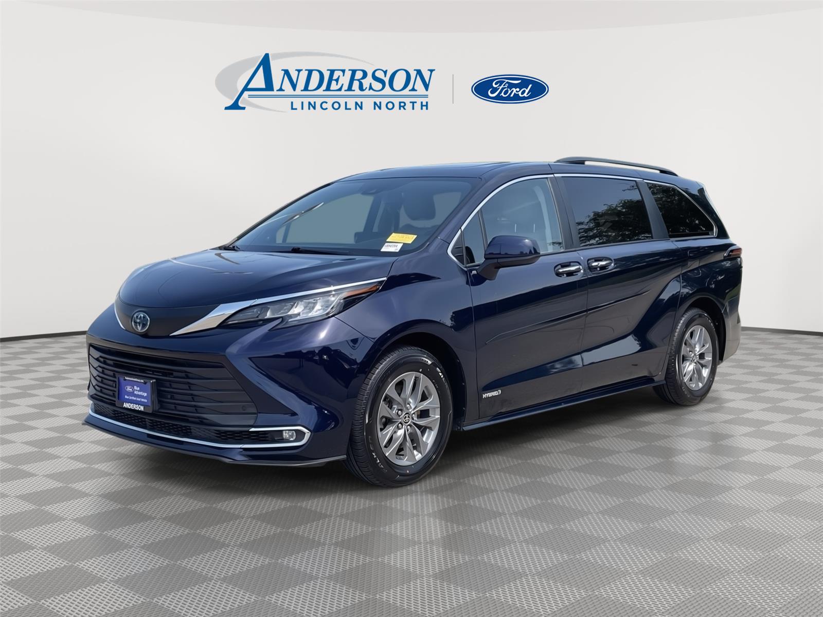 Blueprint 2021 Toyota Sienna Minivan Front-Wheel Drive Continuously Variable Transmission