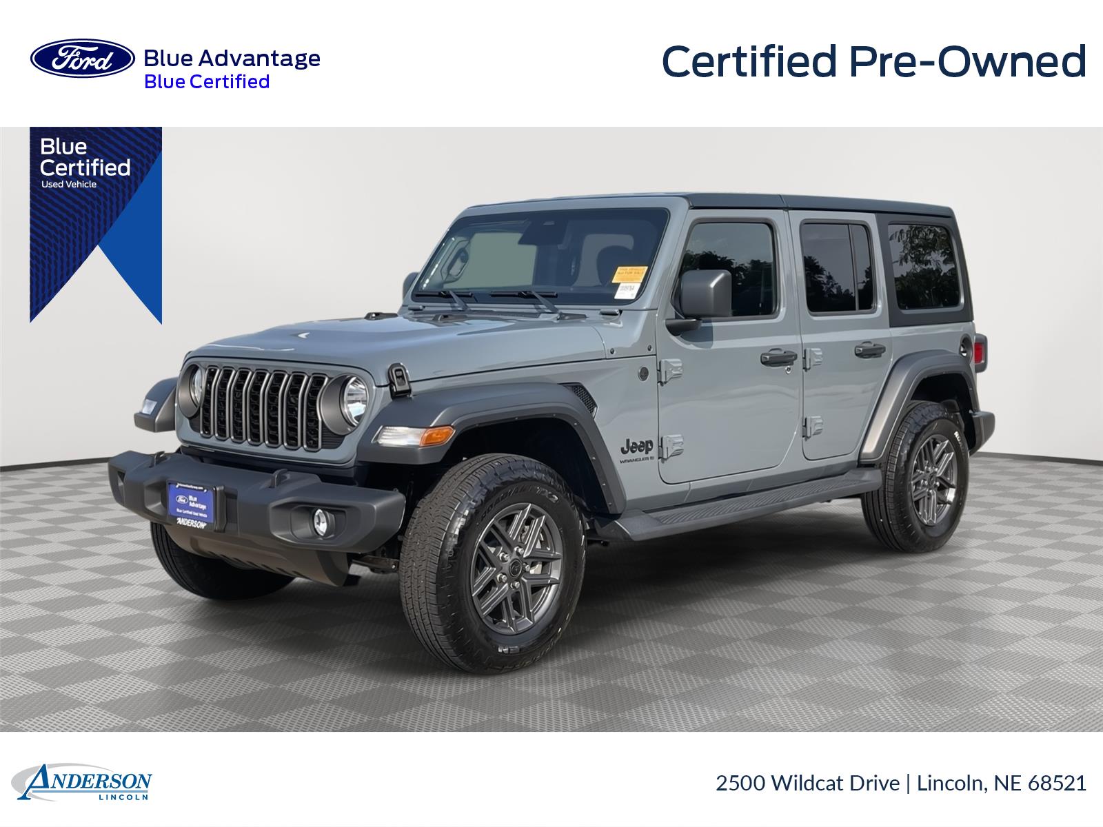 Anvil Clearcoat 2025 Jeep Wrangler SUV / Crossover Four-Wheel Drive 8-Speed Automatic