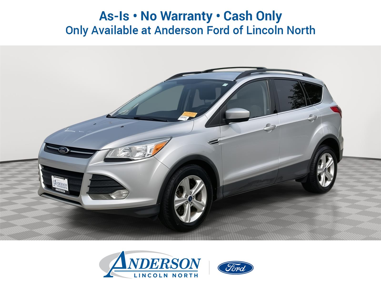 Ingot Silver Metallic 2014 Ford Escape SUV / Crossover Front-Wheel Drive 6-Speed Automatic