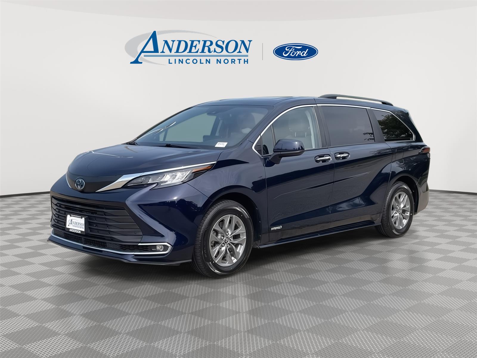 Blueprint 2021 Toyota Sienna Minivan Front-Wheel Drive Continuously Variable Transmission