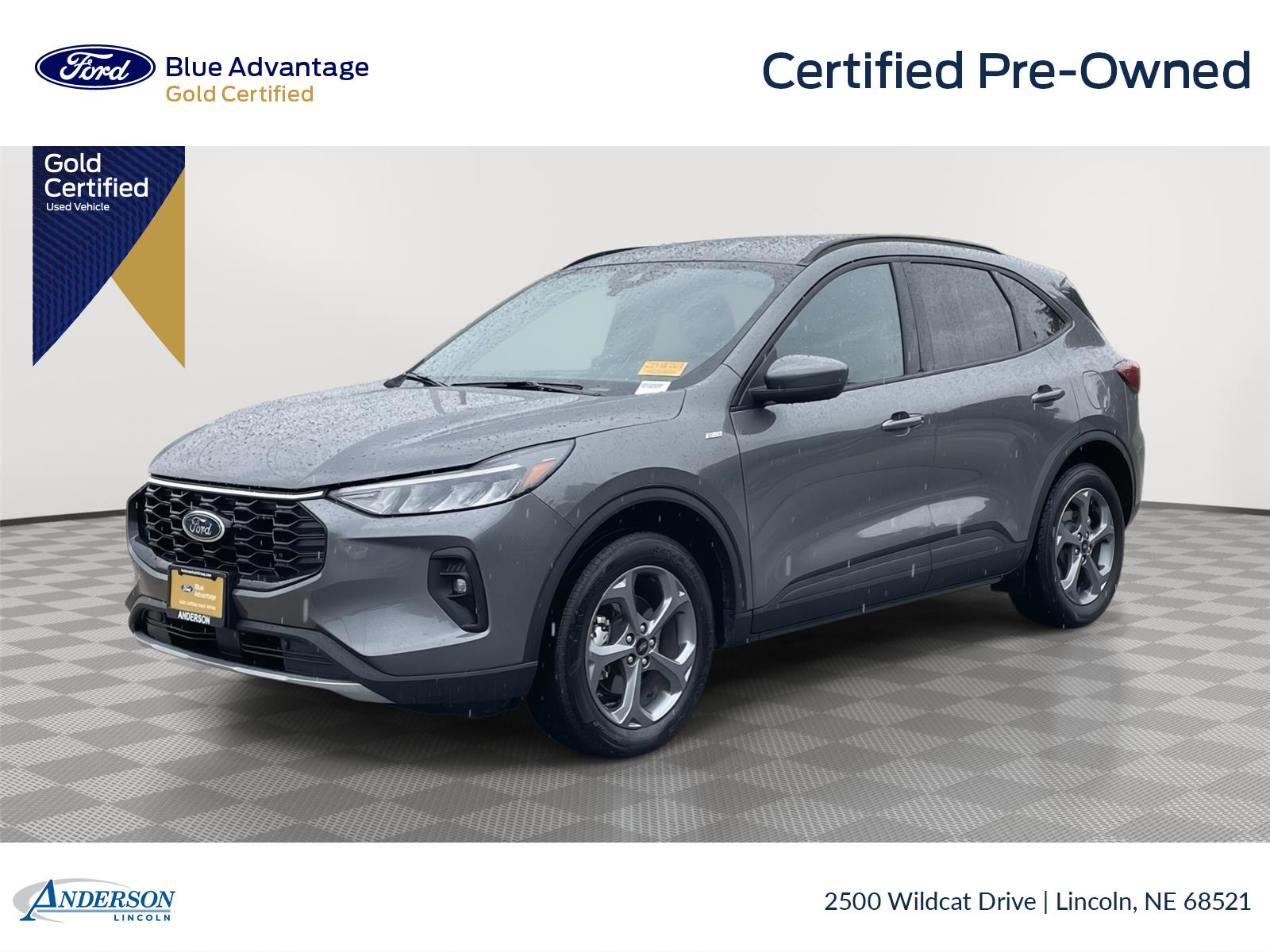 Carbonized Gray 2025 Ford Escape SUV / Crossover All-Wheel Drive 8-Speed Automatic