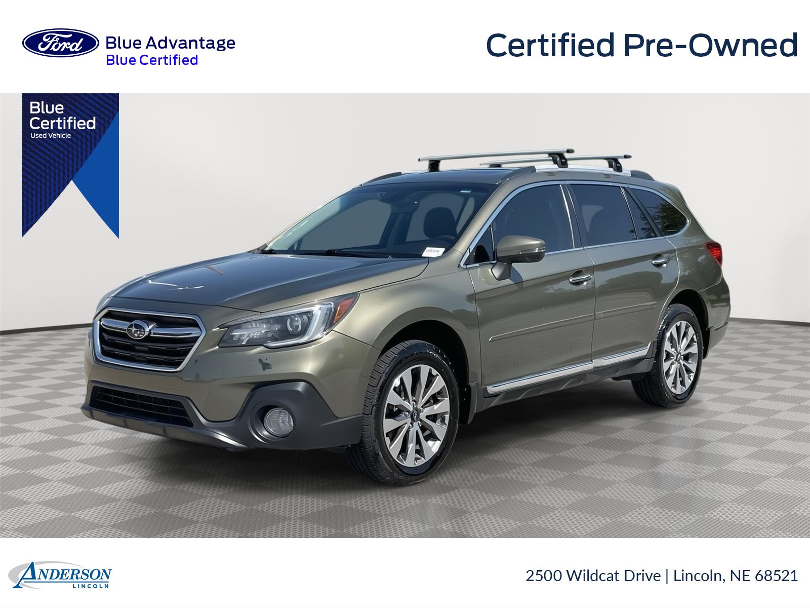 Wilderness Green Metallic 2018 Subaru Outback Wagon All-Wheel Drive Continuously Variable Transmission