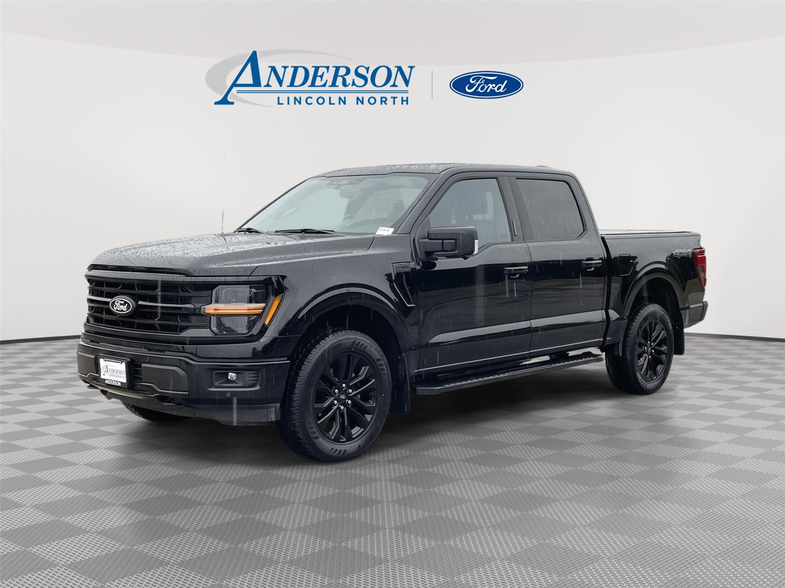 Agate Black 2024 Ford F-150 Pickup Truck Four-Wheel Drive Automatic