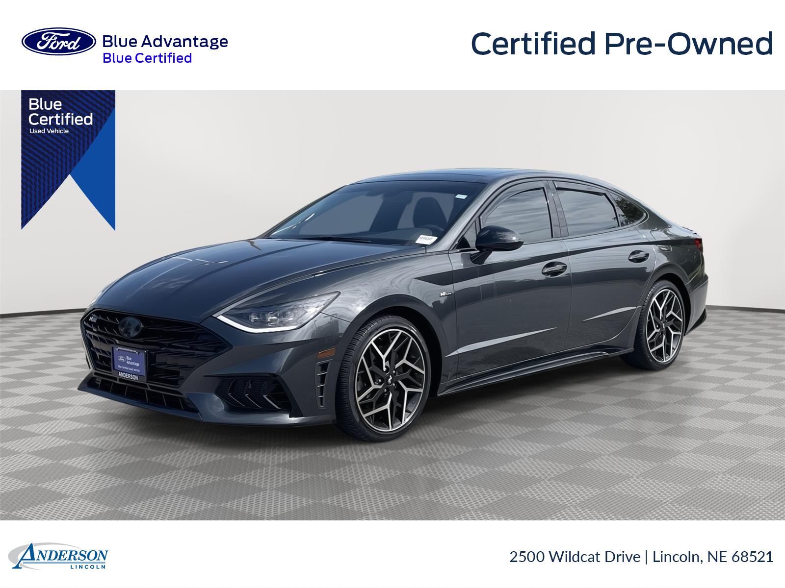 Portofino Gray 2023 Hyundai Sonata Sedan Front-Wheel Drive Automatic