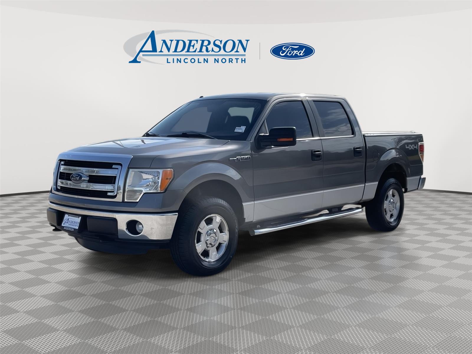 Sterling Gray Metallic/Ingot Silver Metallic 2013 Ford F-150 Pickup Truck Four-Wheel Drive 6-Speed Automatic
