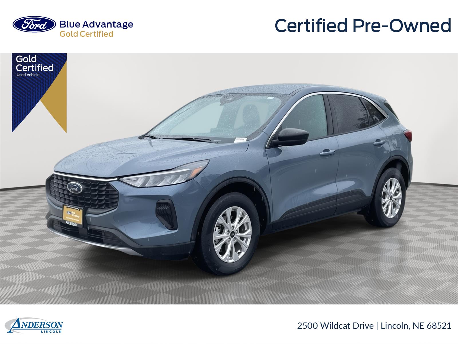 Vapor Blue 2023 Ford Escape SUV / Crossover All-Wheel Drive 8-Speed Automatic