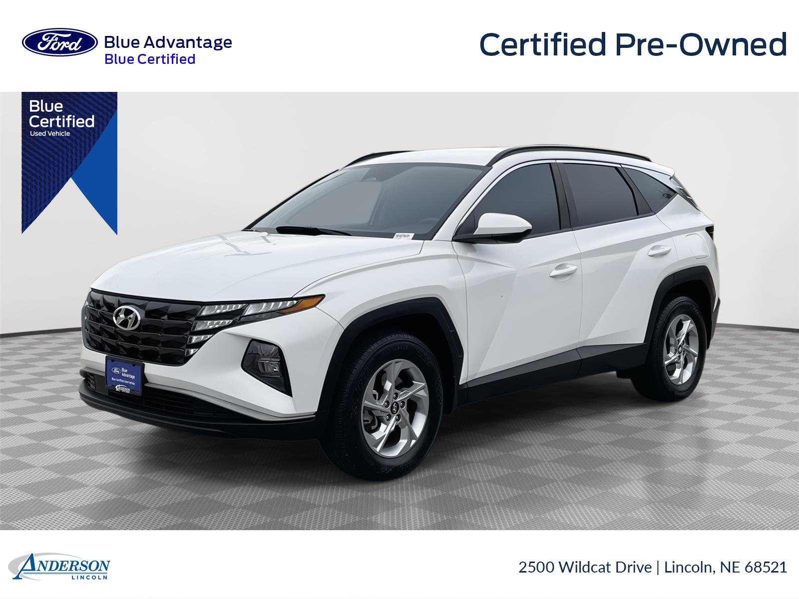 White Pearl 2024 Hyundai Tucson SUV / Crossover All-Wheel Drive Automatic