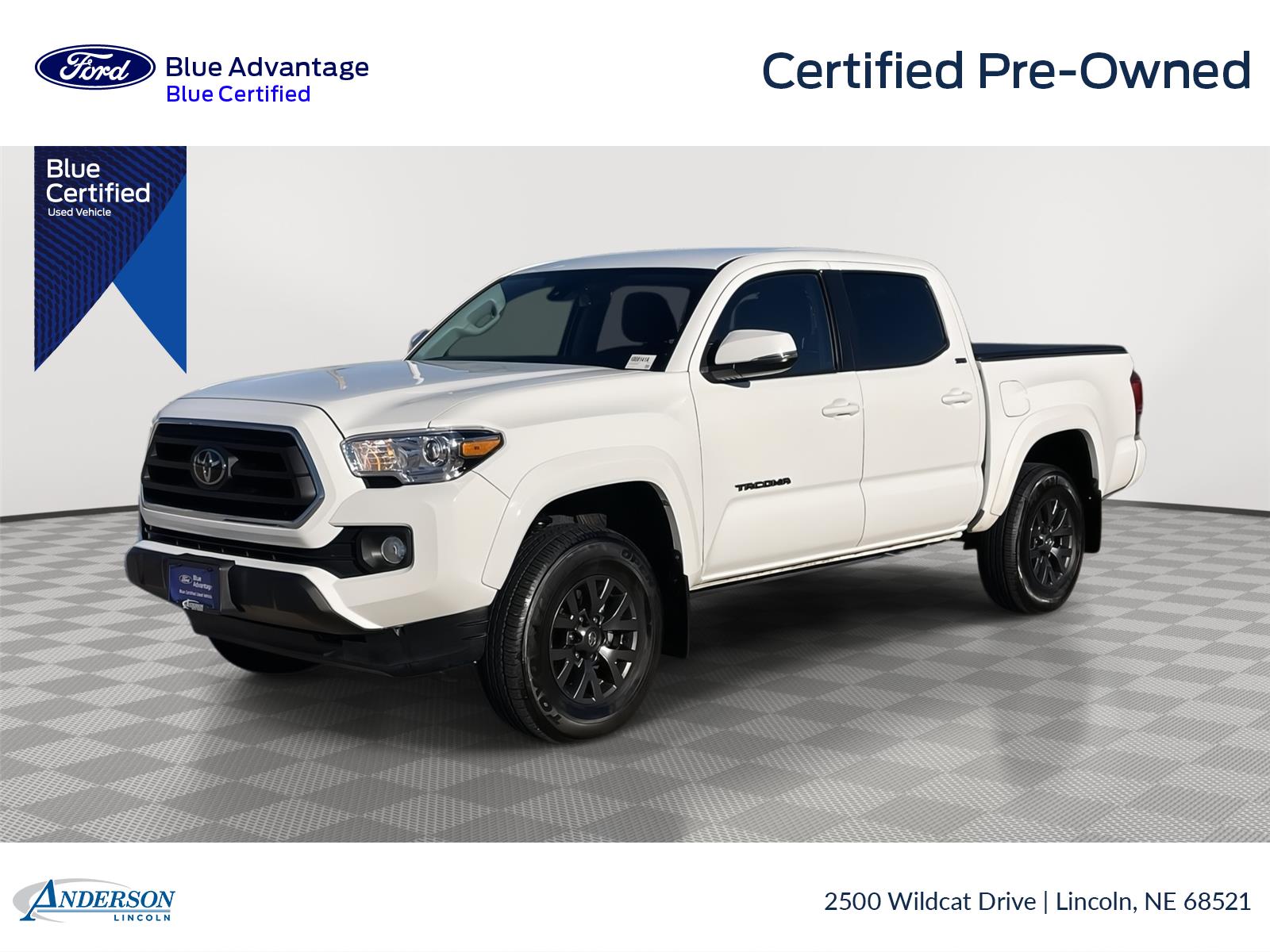 Ice Cap 2023 Toyota Tacoma Pickup Truck Four-Wheel Drive Automatic