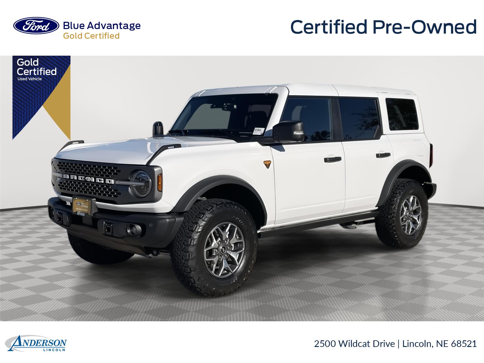 2025 Ford Bronco Badlands 4-Door 4WD
